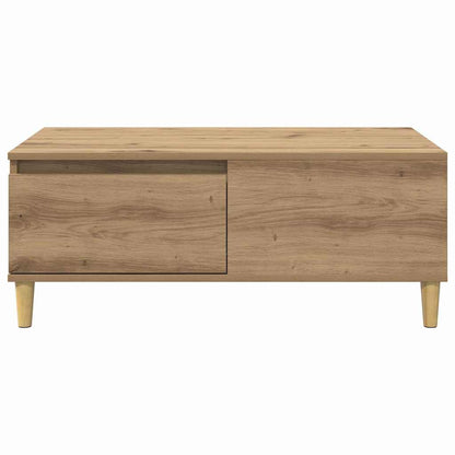 vidaXL Coffee Table Artisan Oak 90 x 50 x 35 cm Engineered Wood