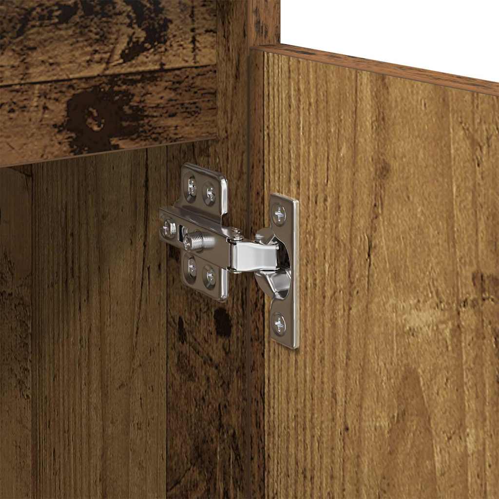 vidaXL Sideboard with Drawer Old Wood 60 x 35 x 70 cm Engineered Wood