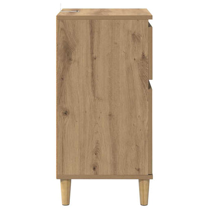 vidaXL Bedside Cabinet Artisan Oak 40 x 35 x 70 cm Engineered Wood