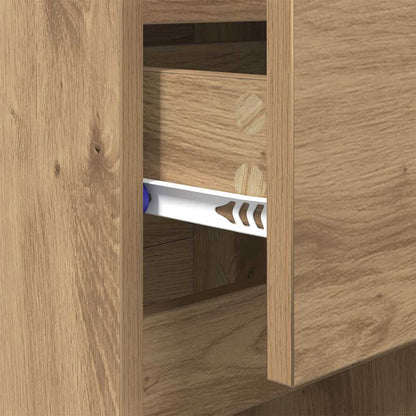 vidaXL Bedside Cabinet 2 pcs Artisan Oak 40 x 35 x 70 cm