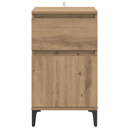 vidaXL Bedside Cabinet 2 pcs Artisan Oak 40 x 35 x 70 cm