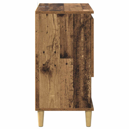 vidaXL Sideboard Old wood 35 x 60 x 70 cm Engineered wood
