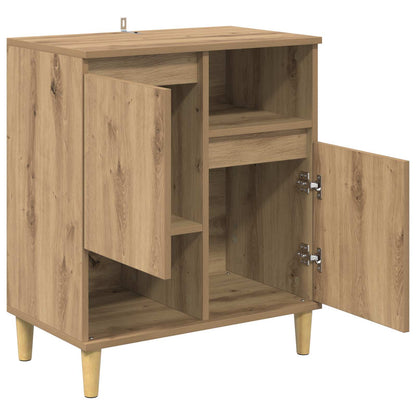 vidaXL Sideboard Artisan oak 35 x 60 x 70 cm Engineered Wood