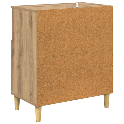 vidaXL Sideboard Artisan oak 35 x 60 x 70 cm Engineered Wood