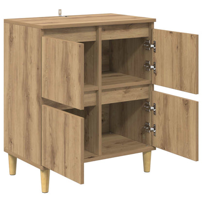 vidaXL Sideboard Artisan Oak 60 x 35 x 70 cm Engineered Wood