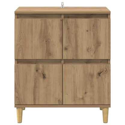 vidaXL Sideboard Artisan Oak 60 x 35 x 70 cm Engineered Wood