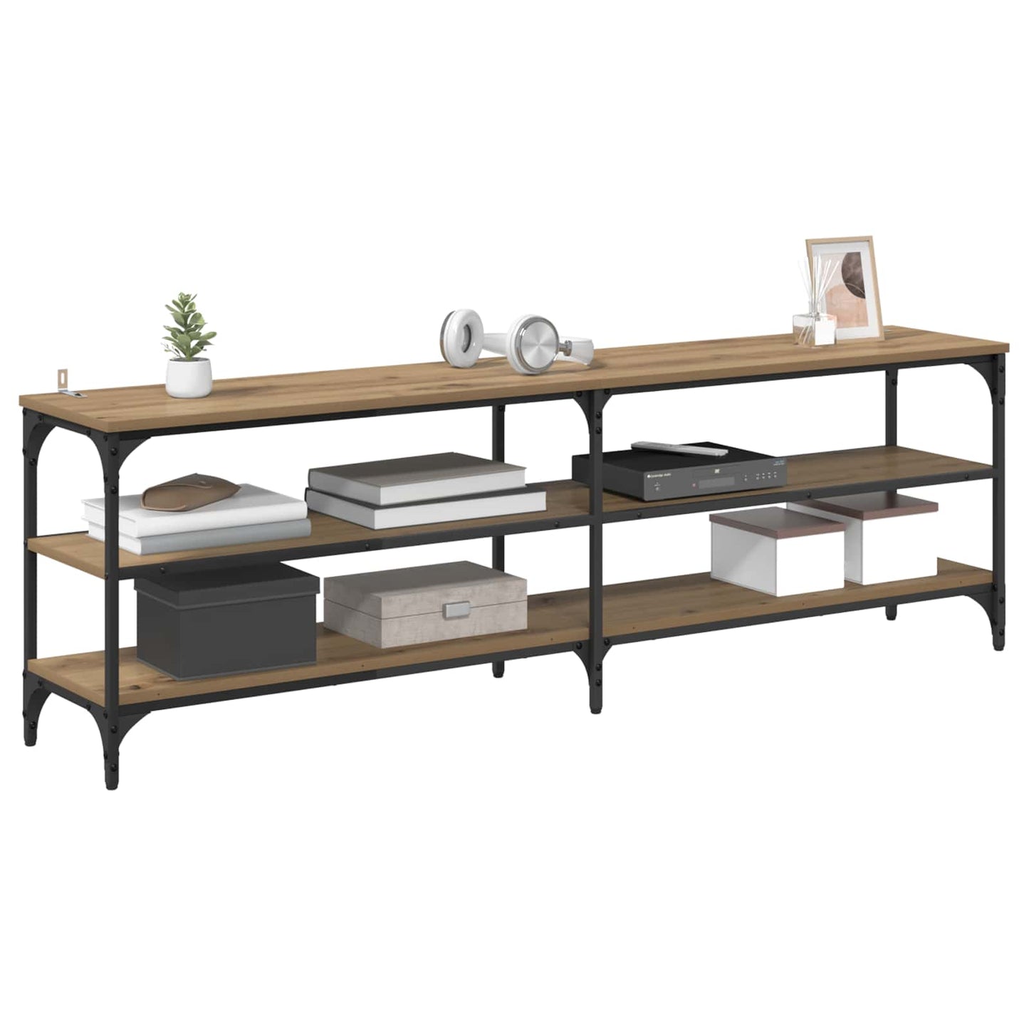 vidaXL TV Cabinet 160 x 30 x 50 cm Artisan Oak