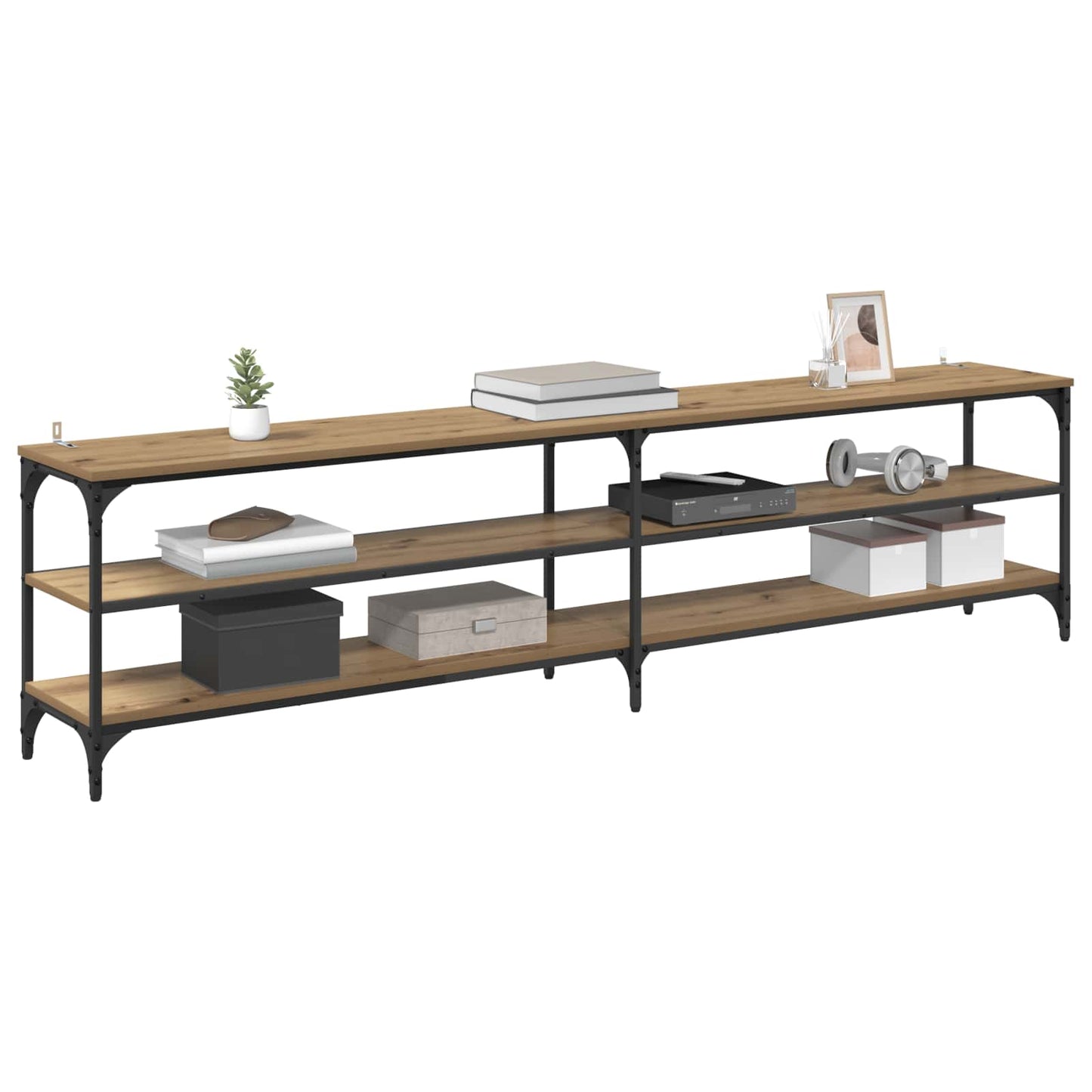 vidaXL TV Cabinet 200 x 30 x 50 cm Artisan Oak