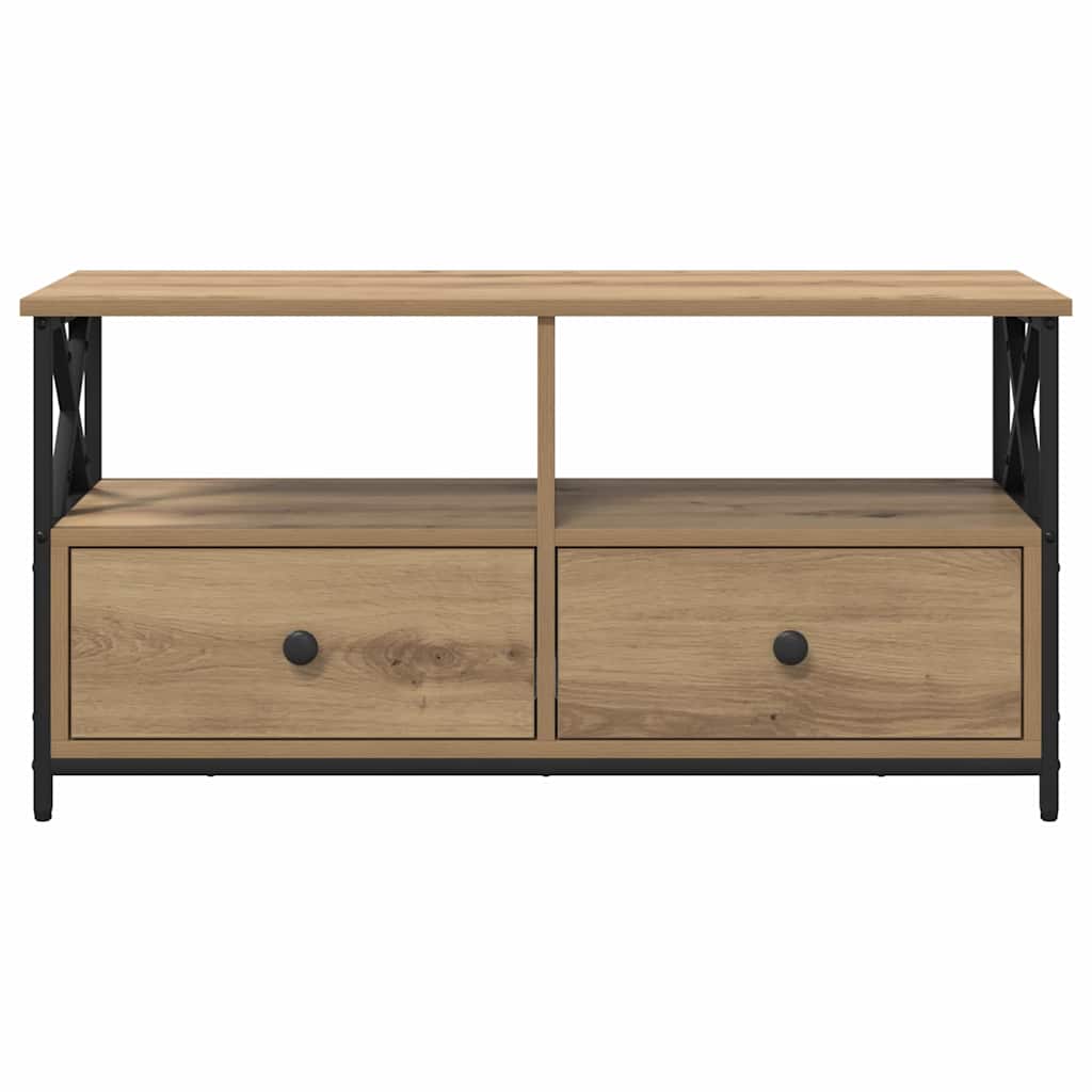 vidaXL TV Cabinet 90 x 33 x 45 cm Artisan Oak
