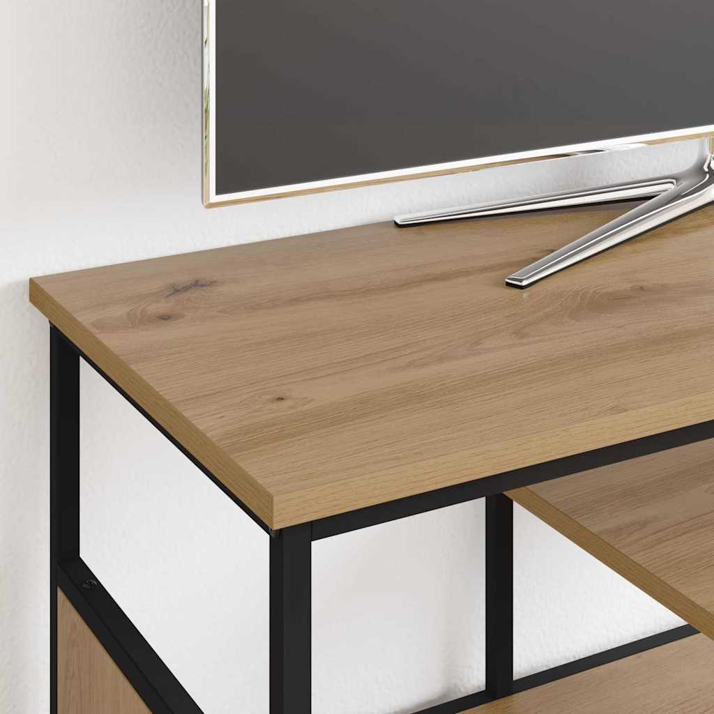 vidaXL TV Cabinet Artisan Oak 100 x 35 x 45 cm
