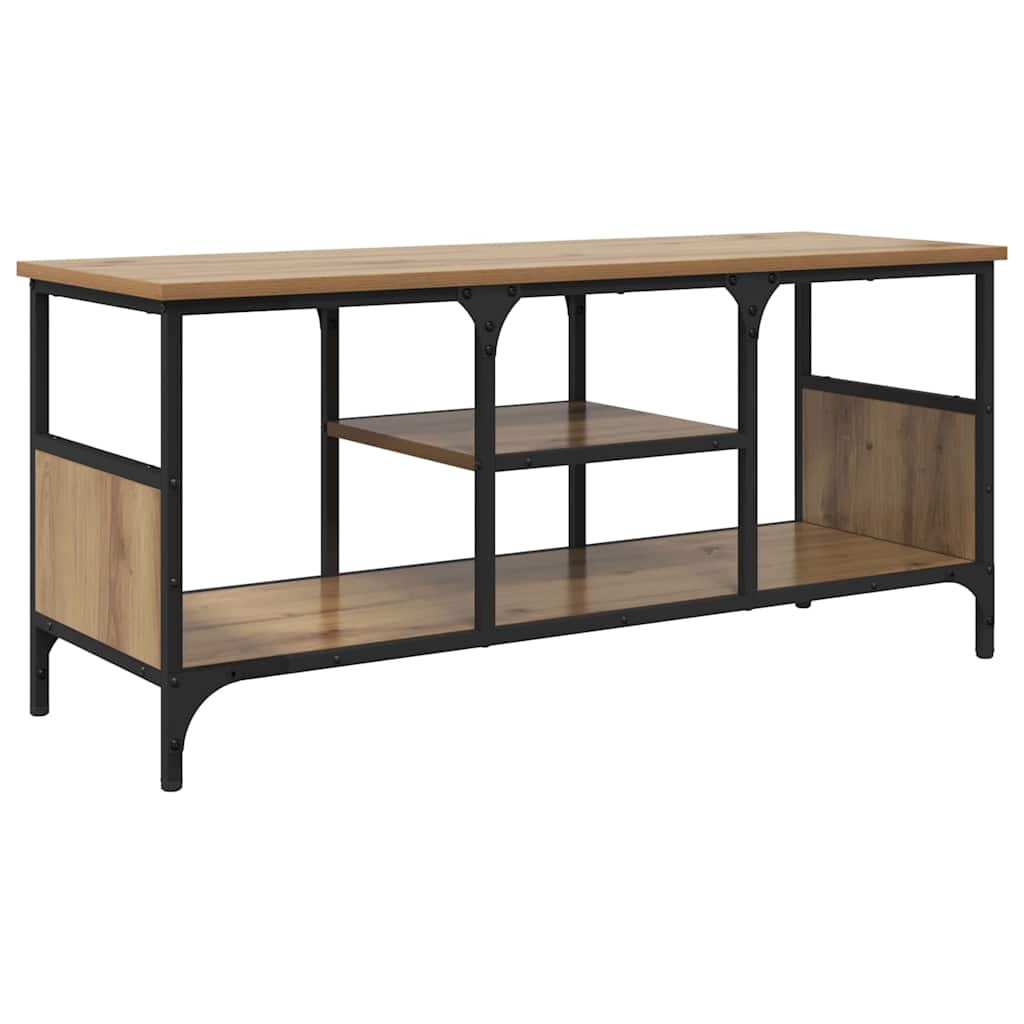 vidaXL TV Cabinet Artisan Oak 100 x 35 x 45 cm