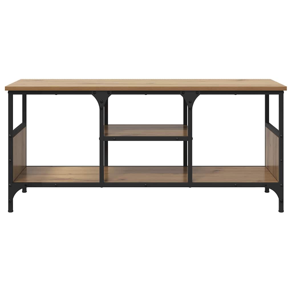 vidaXL TV Cabinet Artisan Oak 100 x 35 x 45 cm