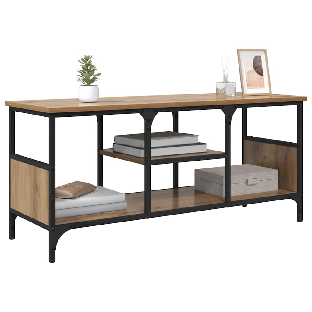 vidaXL TV Cabinet Artisan Oak 100 x 35 x 45 cm