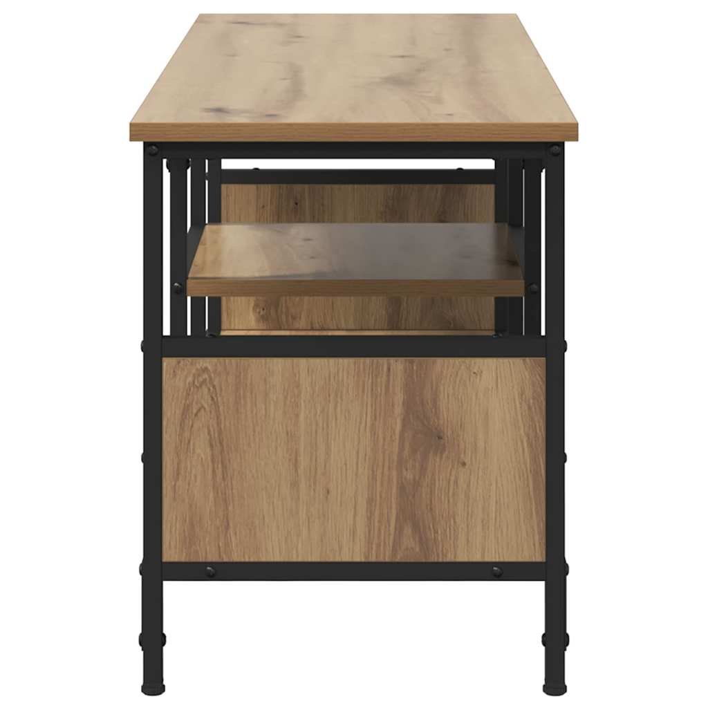 vidaXL TV Cabinet 100 x 35 x 45 cm Artisan Oak
