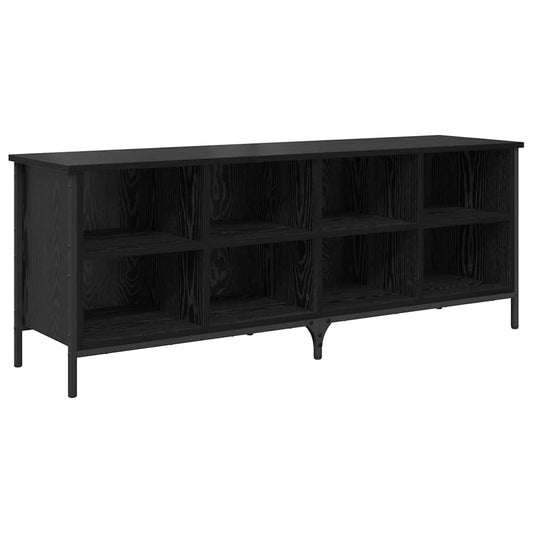 vidaXL Shoe Cabinet 131 x 35 x 50 cm Engineered Wood and Iron