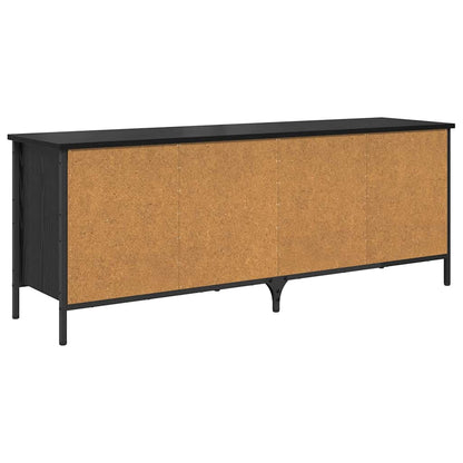 vidaXL Shoe Cabinet 131 x 35 x 50 cm Engineered Wood and Iron