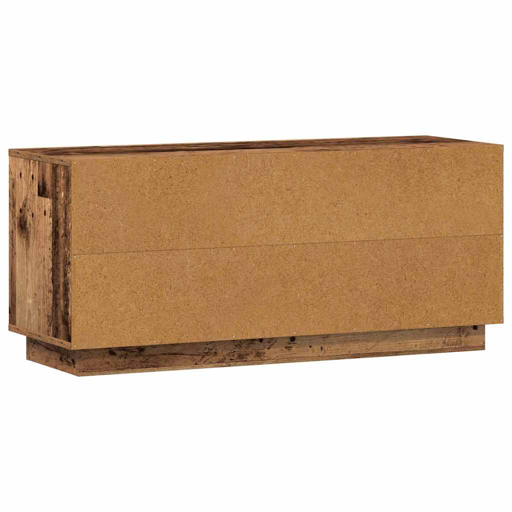 vidaXL TV Cabinet Old Wood 102 x 35 x 45 cm Engineered Wood