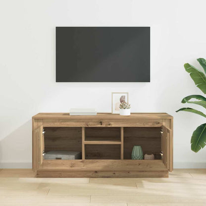 vidaXL TV Cabinet 102 x 35 x 45 cm Artisan Oak Engineered Wood