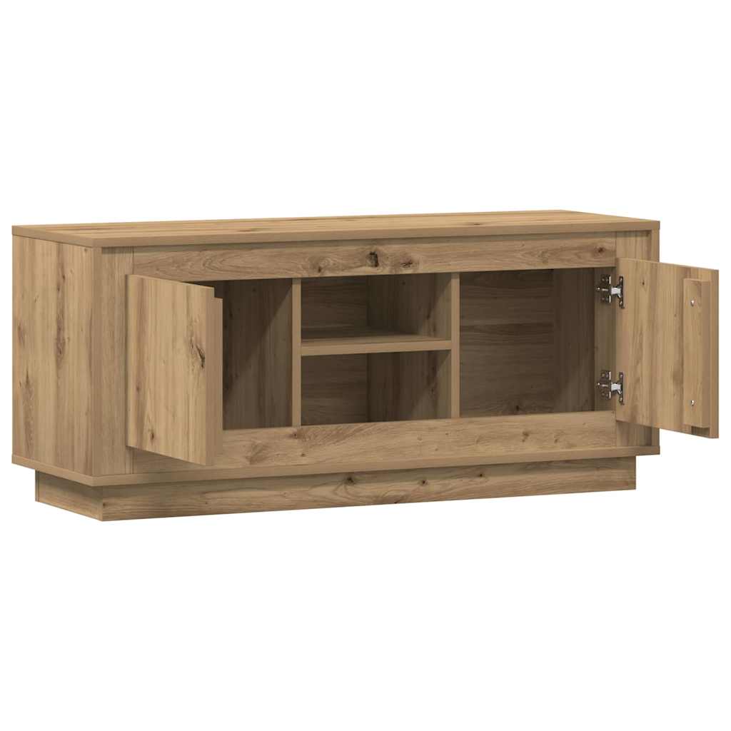 vidaXL TV Cabinet 102 x 35 x 45 cm Artisan Oak Engineered Wood