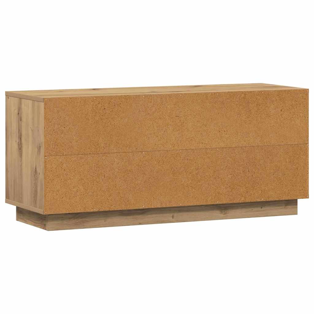 vidaXL TV Cabinet 102 x 35 x 45 cm Artisan Oak Engineered Wood