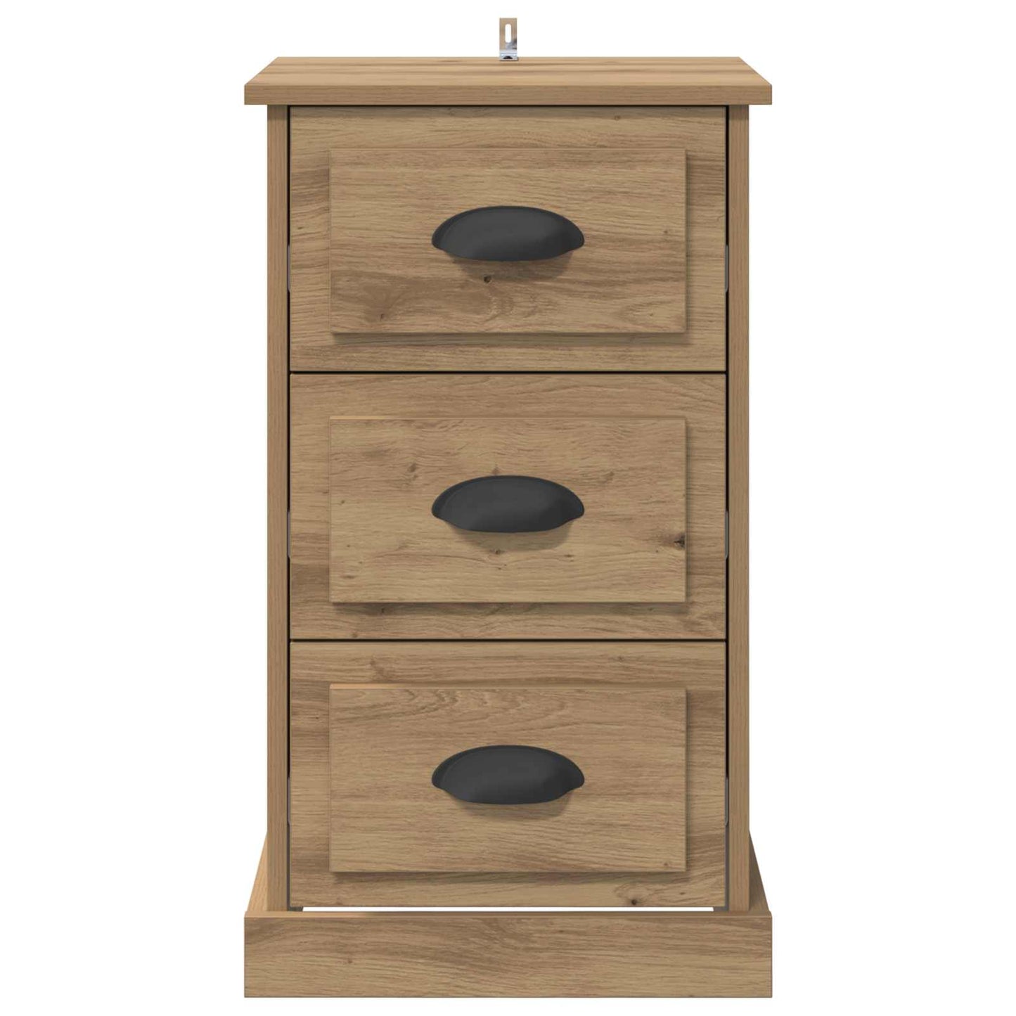 vidaXL Bedside Cabinet Artisan Oak 39 x 39 x 67.5 cm Engineered Wood