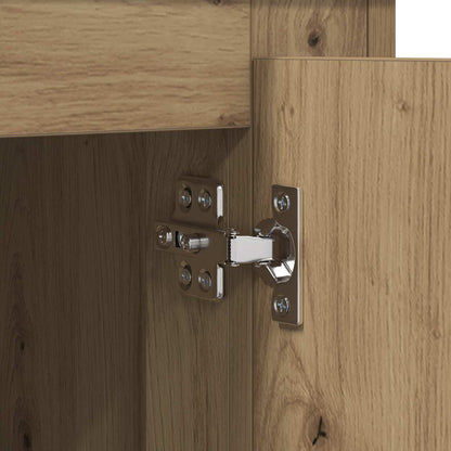 vidaXL Sideboard 70 x 35.5 x 67.5 cm Artisan Oak Engineered Wood