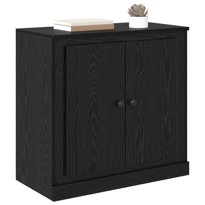 vidaXL Sideboard 70 x 35.5 x 67.5 cm Black Oak Engineered Wood