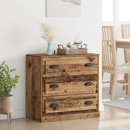 vidaXL Sideboard Old Wood 70 x 35.5 x 67.5 cm Engineered Wood
