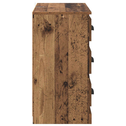 vidaXL Sideboard Old Wood 70 x 35.5 x 67.5 cm Engineered Wood