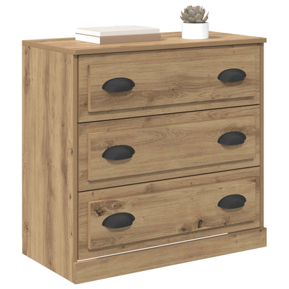 vidaXL Sideboard Artisan Oak 70 x 35.5 x 67.5 cm Engineered Wood