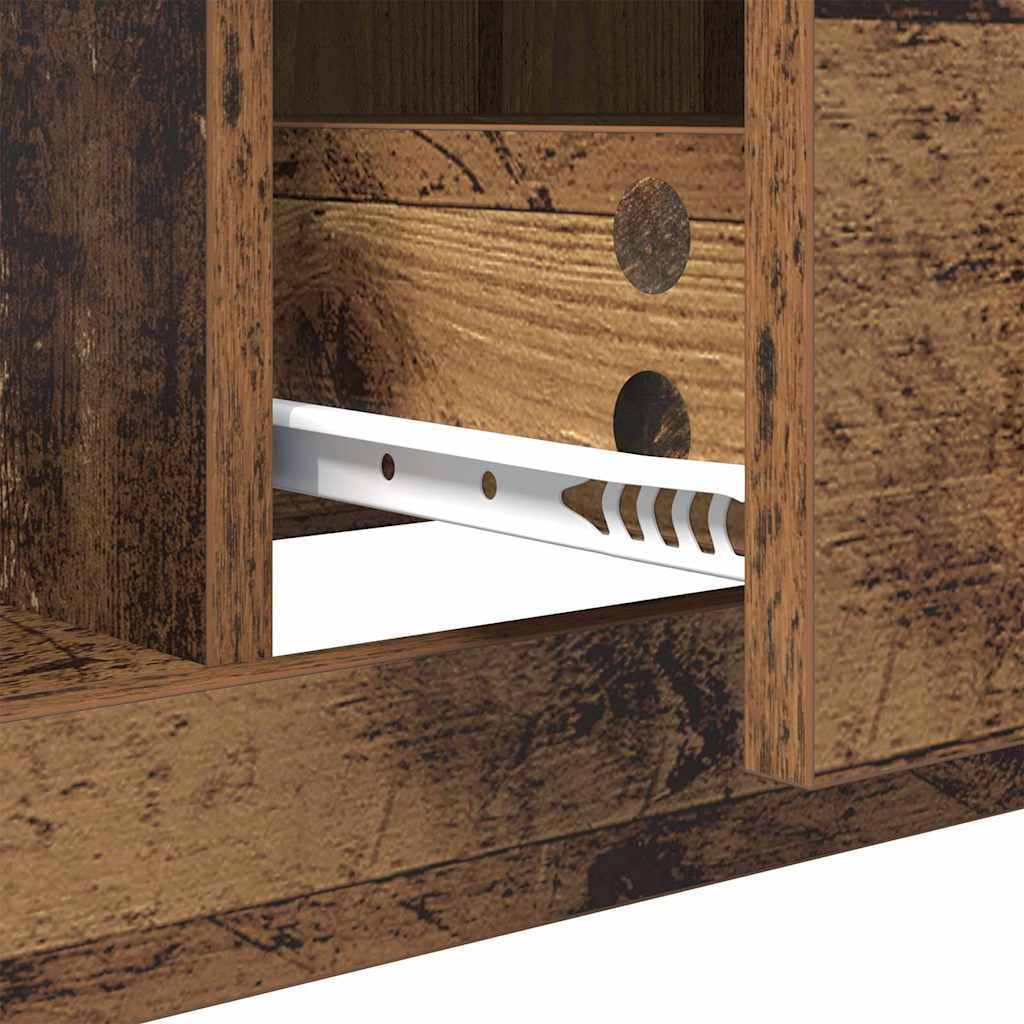 vidaXL Coffee Table Old Wood 90 x 50 x 35 cm Engineered Wood