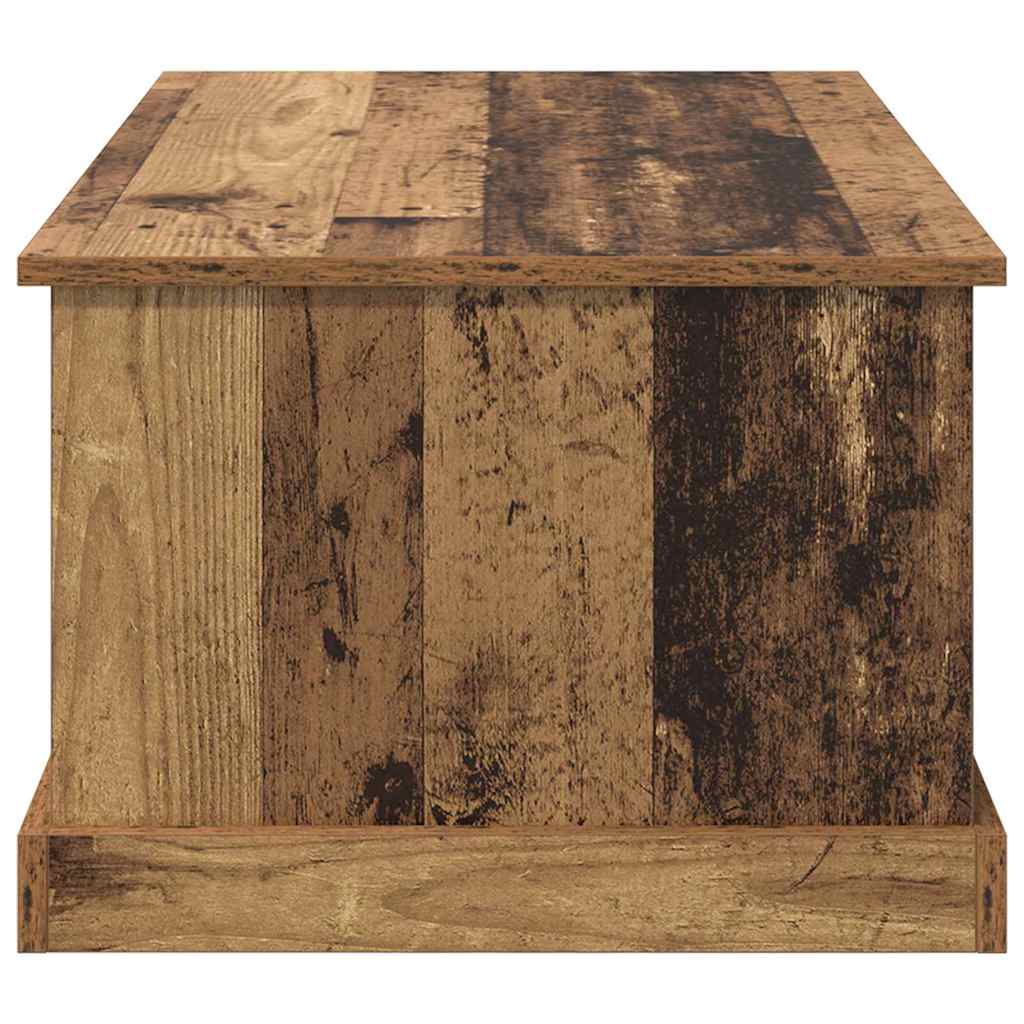 vidaXL Coffee Table Old Wood 90 x 50 x 35 cm Engineered Wood