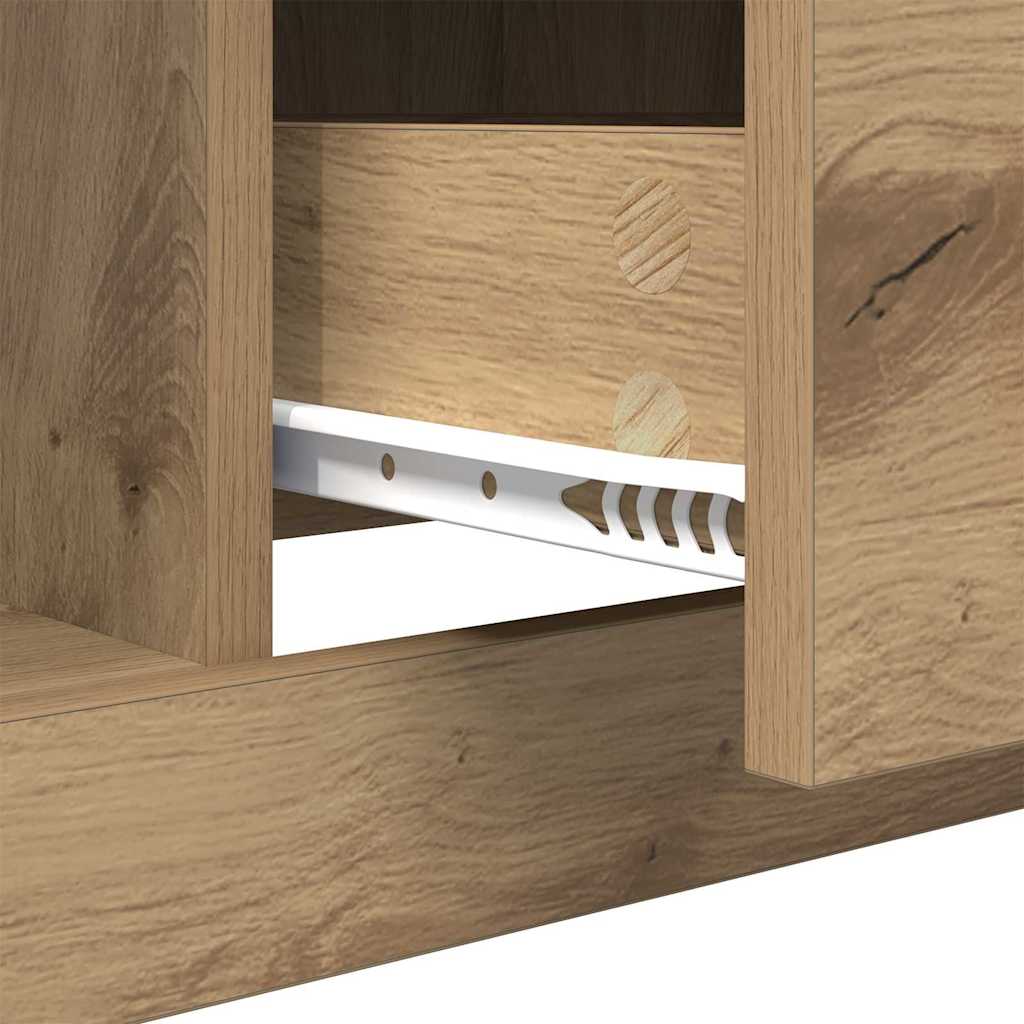 vidaXL Coffee Table Artisan Oak 90 x 50 x 35 cm Engineered Wood