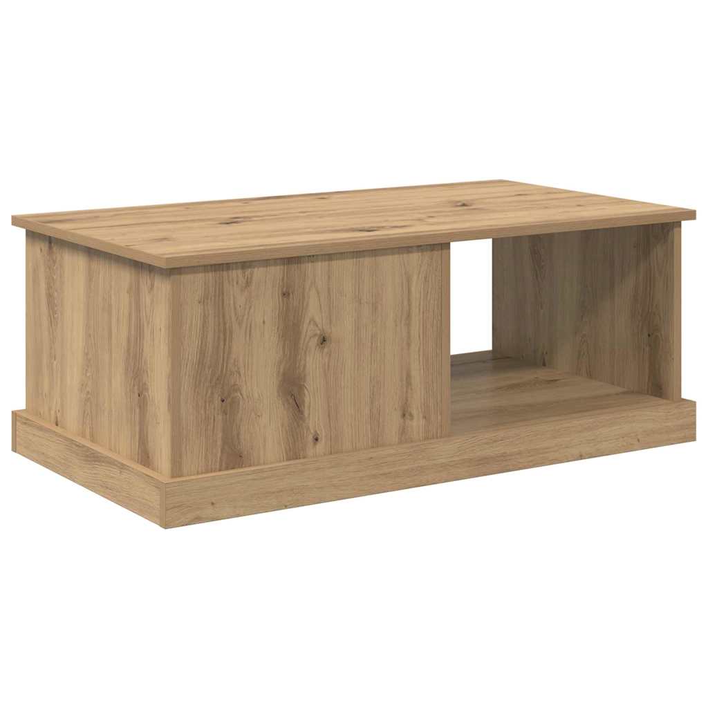vidaXL Coffee Table Artisan Oak 90 x 50 x 35 cm Engineered Wood