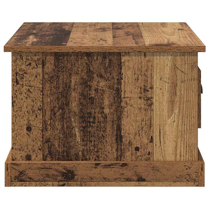 vidaXL Coffee Table Old Wood 50 x 50 x 35 cm Engineered Wood