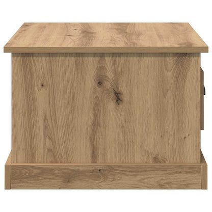 vidaXL Coffee Table Artisan Oak 50 x 50 x 35 cm Engineered Wood