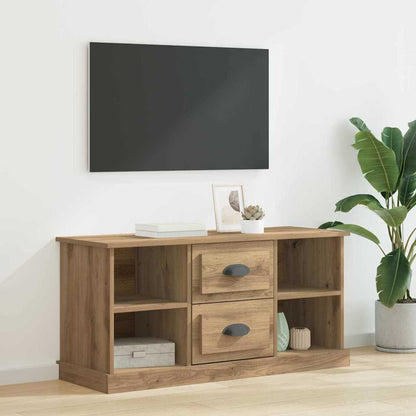 vidaXL TV Cabinet 99.5 x 35.5 x 48 cm Artisan Oak Engineered Wood