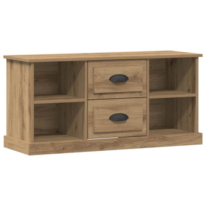 vidaXL TV Cabinet 99.5 x 35.5 x 48 cm Artisan Oak Engineered Wood