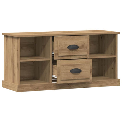 vidaXL TV Cabinet 99.5 x 35.5 x 48 cm Artisan Oak Engineered Wood