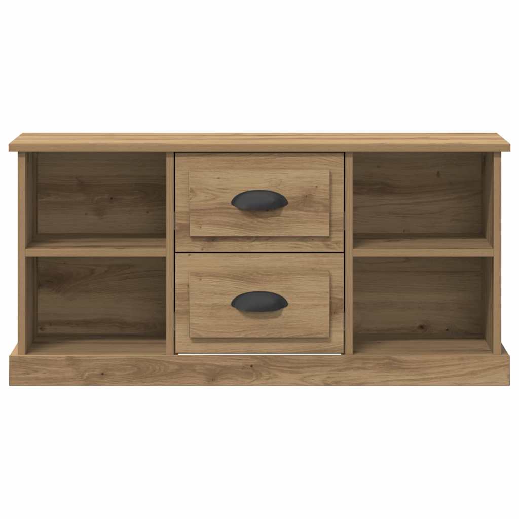 vidaXL TV Cabinet 99.5 x 35.5 x 48 cm Artisan Oak Engineered Wood