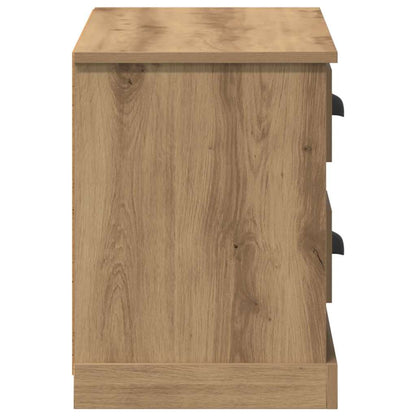 vidaXL TV Cabinet 99.5 x 35.5 x 48 cm Artisan Oak Engineered Wood