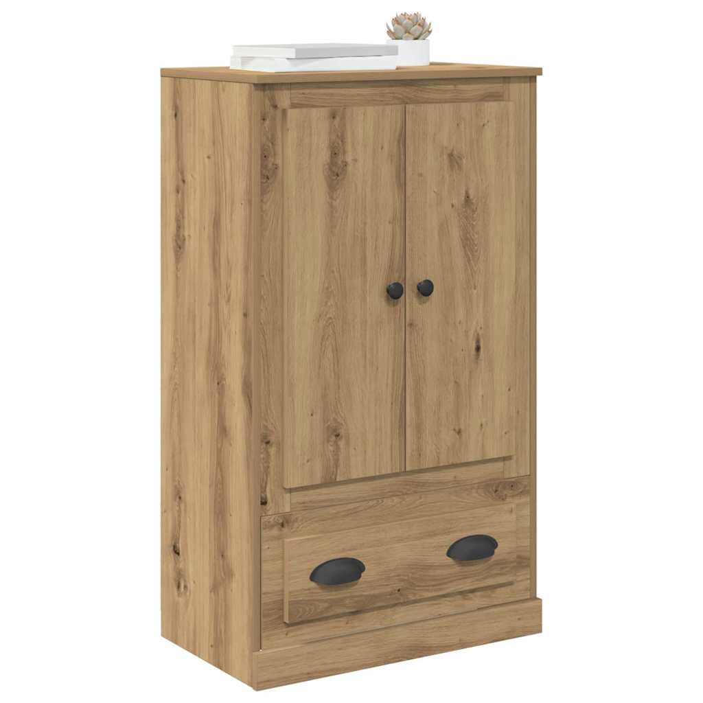 vidaXL Highboard Artisan Oak 60 x 35.5 x 103.5 cm Engineered Wood