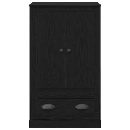 vidaXL Highboard Black Oak 60 x 35.5 x 103.5 cm Engineered Wood