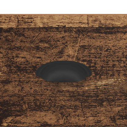 vidaXL Bedside Cabinet Old Wood 36 x 43 x 60 cm Engineered Wood
