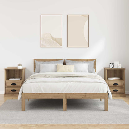 vidaXL Bedside Cabinet 2 pcs Artisan Oak 36 x 43 x 60 cm