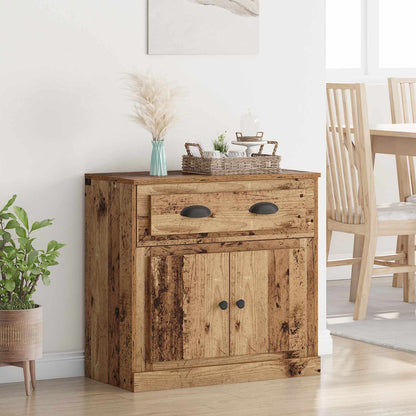 vidaXL Highboard Old Wood 70 x 35.5 x 67.5 cm Engineered Wood