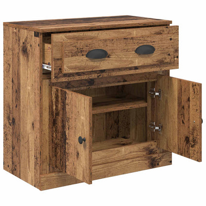 vidaXL Highboard Old Wood 70 x 35.5 x 67.5 cm Engineered Wood