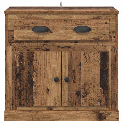 vidaXL Highboard Old Wood 70 x 35.5 x 67.5 cm Engineered Wood