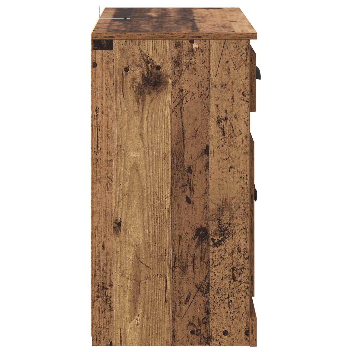 vidaXL Highboard Old Wood 70 x 35.5 x 67.5 cm Engineered Wood