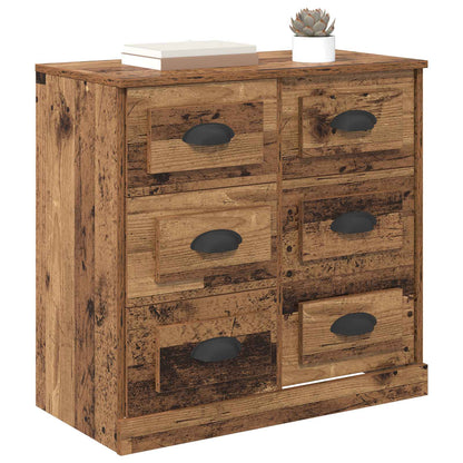 vidaXL Sideboard Old Wood 70 x 35.5 x 67.5 cm Engineered Wood